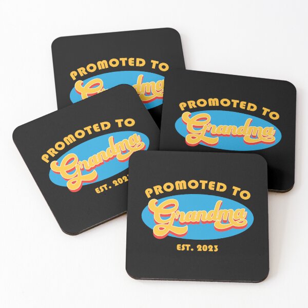 Item preview, Retro Promoted To Grandma Est. 2023  designed and sold by Whimsical  Thinker.