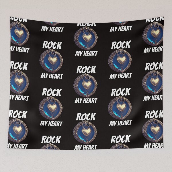 Item preview, Metal heart. Rock is My Heart. A gem for rockers designed and sold by altohero.