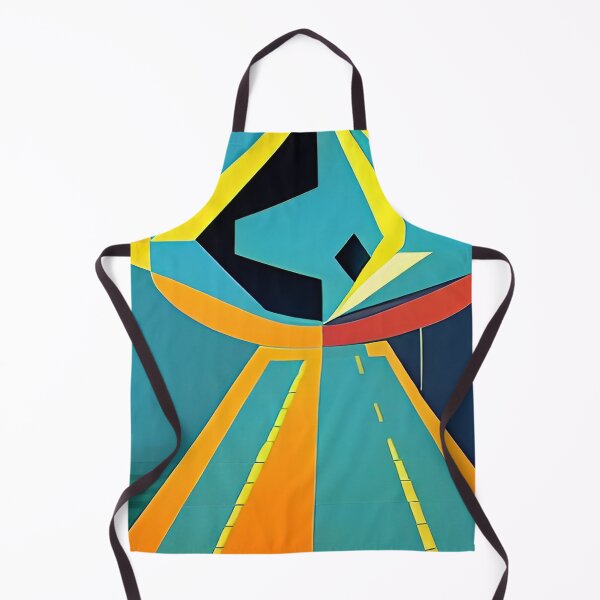 Item preview, Abstract Animal in a Hooded Cape and a Blue and Orange Sky designed and sold by deniselynnimage.