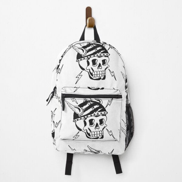 Item preview, old skull tattoo flash designed and sold by iamtrad.