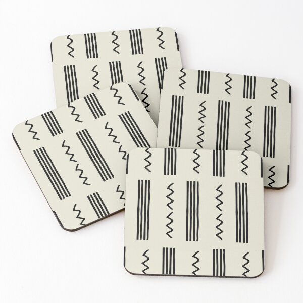 Item preview, Hand Drawn seamless Boho Pattern Design - African, Tribal - Mud Cloth Print - Black & White designed and sold by RSDigitalPrintDesign.