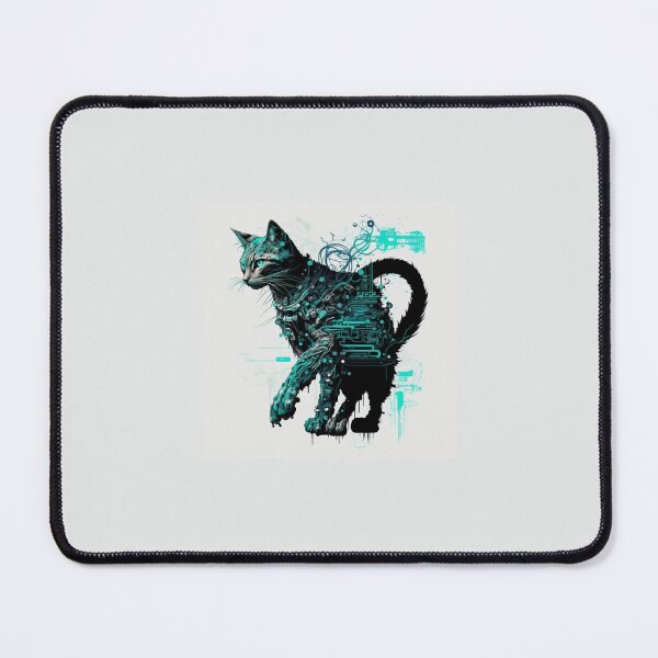 Item preview, Ccc3c_Cyberpunk Cat_32 designed and sold by CritterCuties.