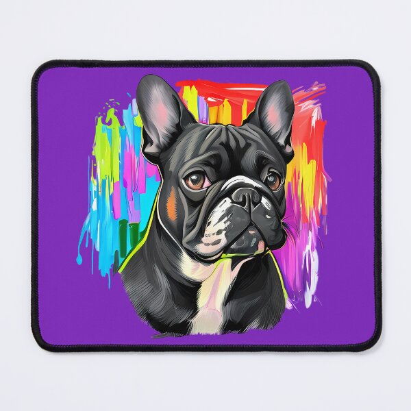 Item preview, Adopt Fergus: The Colorful Bulldog of Affection designed and sold by ArtsyInventor.