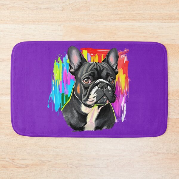 Item preview, Adopt Fergus: The Colorful Bulldog of Affection designed and sold by ArtsyInventor.