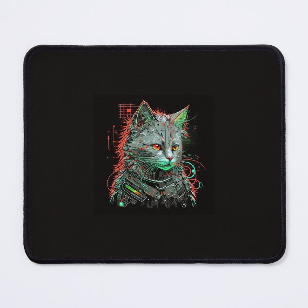 Item preview, Ccc3c_Cyberpunk Cat_36 designed and sold by CritterCuties.