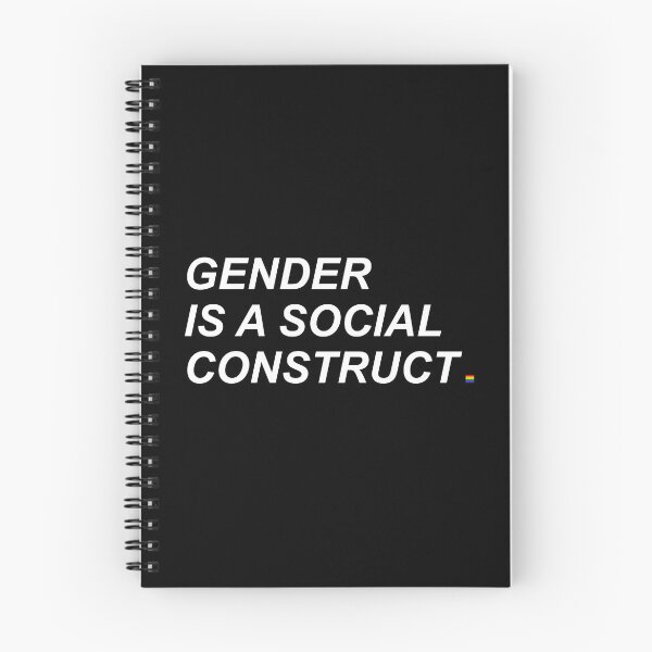 Item preview, Gender is a social construct designed and sold by House Sparrow.