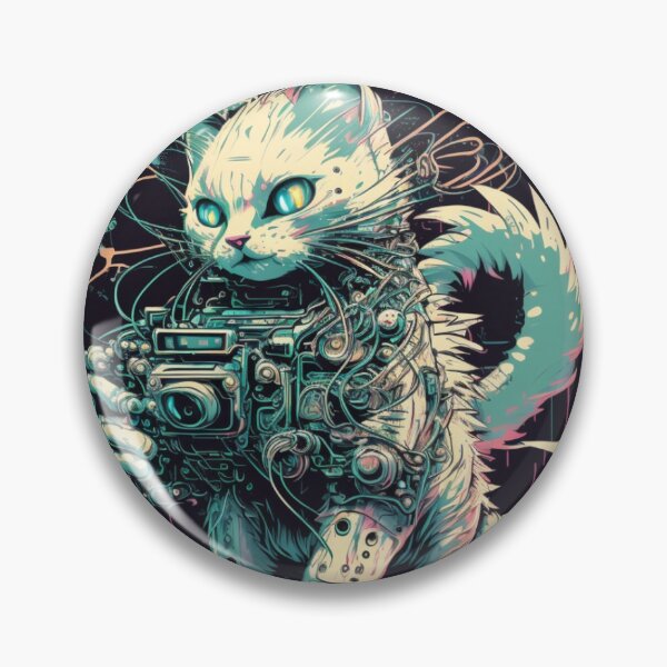 Item preview, Ccc3c_Cyberpunk Cat_37 designed and sold by CritterCuties.