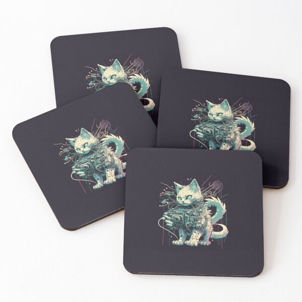 Item preview, Ccc3c_Cyberpunk Cat_37 designed and sold by CritterCuties.