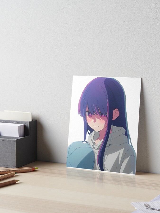 Ai Hoshino Oshi no Ko Anime girl Trending Art Board Print for Sale by  Spacefoxart