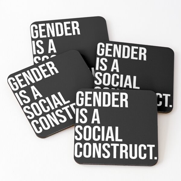 Item preview, Gender is a social construct designed and sold by House Sparrow.