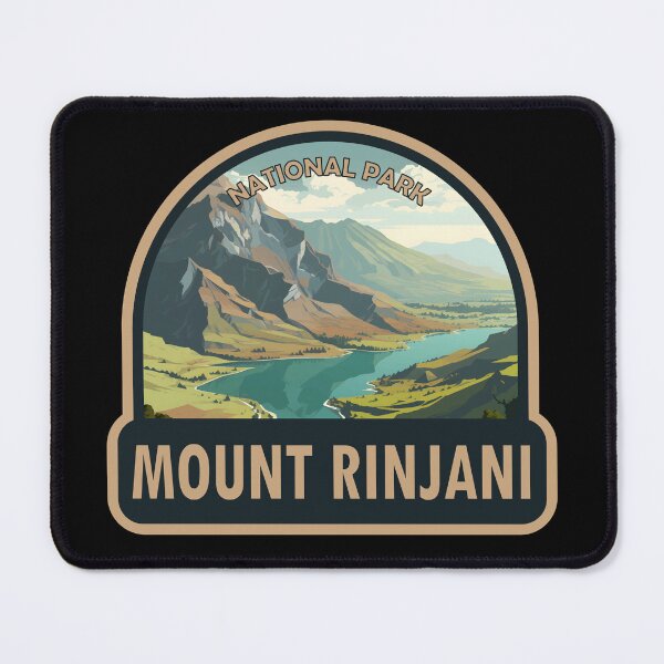 Item preview, Mount Rinjani National Park Indonesia designed and sold by KrisSidDesigns.