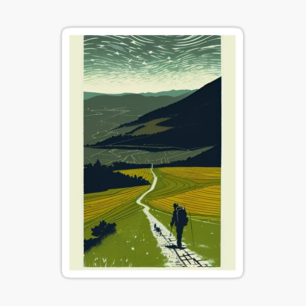 Artikel-Vorschau von Camino de la Santiago in Spanien von CallisC Arts, designt und verkauft von CallisC-Arts.