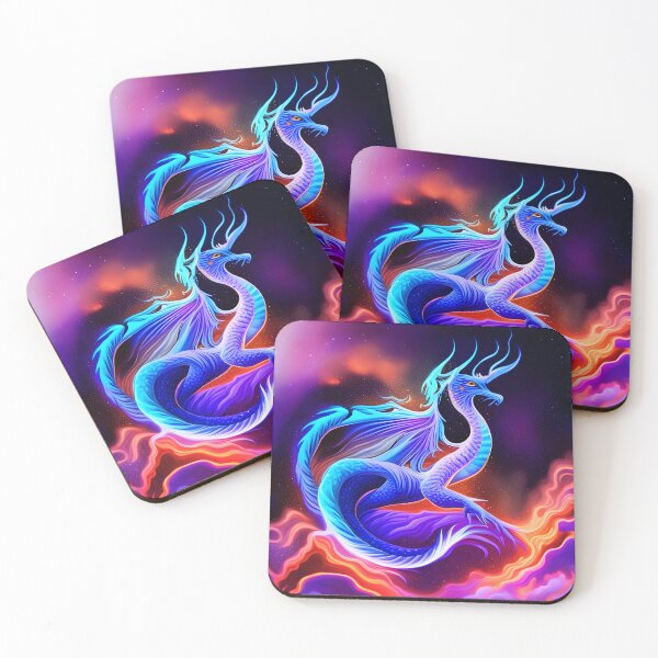 Item preview, Electric Blue Dragon designed and sold by WitchyWare.