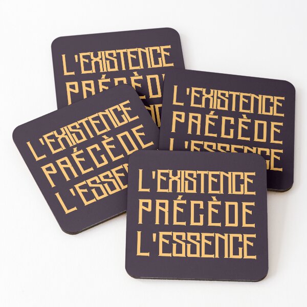 Item preview, L'existence précède l'essence designed and sold by artbleed.