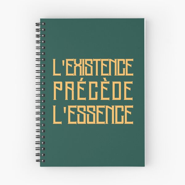 Item preview, L'existence précède l'essence designed and sold by artbleed.