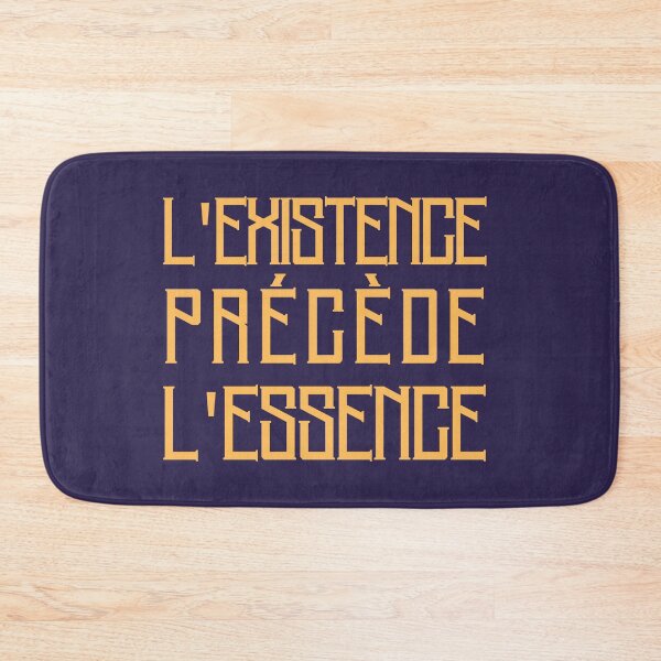 Item preview, L'existence précède l'essence designed and sold by artbleed.