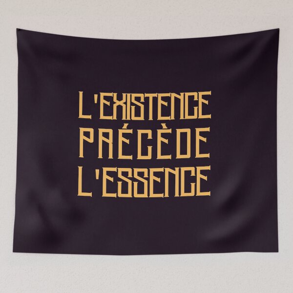 Item preview, L'existence précède l'essence designed and sold by artbleed.