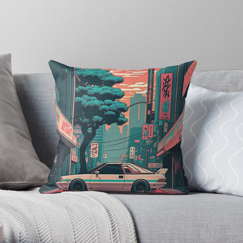 Item preview, Throw Pillow designed and sold by Dopeful.