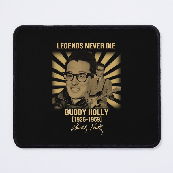 Item preview, Buddy Holly Legends Never Die Men designed and sold by ShirleyBr99.