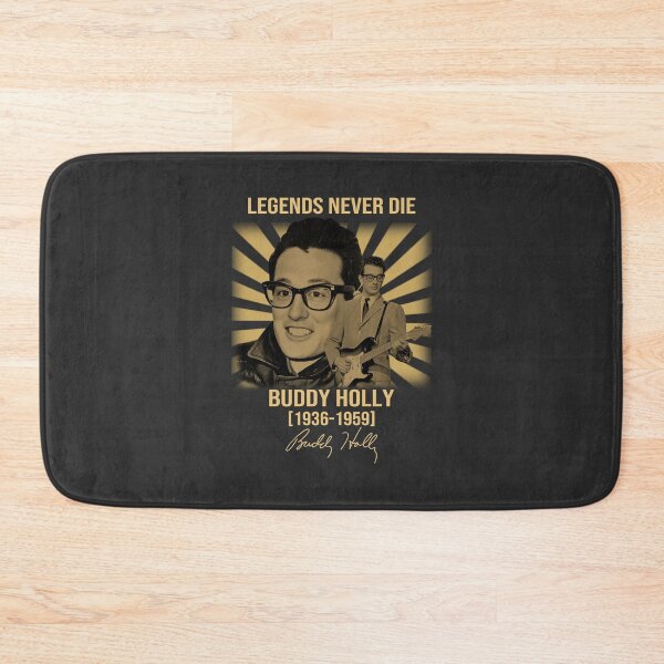 Item preview, Buddy Holly Legends Never Die Men designed and sold by ShirleyBr99.