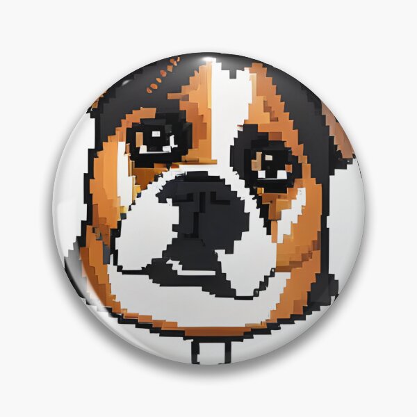Item preview, Adorable Pixel Art Dog designed and sold by DeepSeeAI.