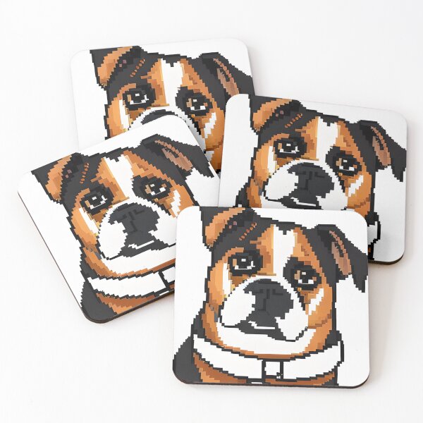 Item preview, Adorable Pixel Art Dog designed and sold by DeepSeeAI.