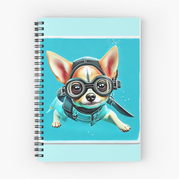 Item preview, Chi the scuba diving Chihuahua 6 designed and sold by Dpe1974.