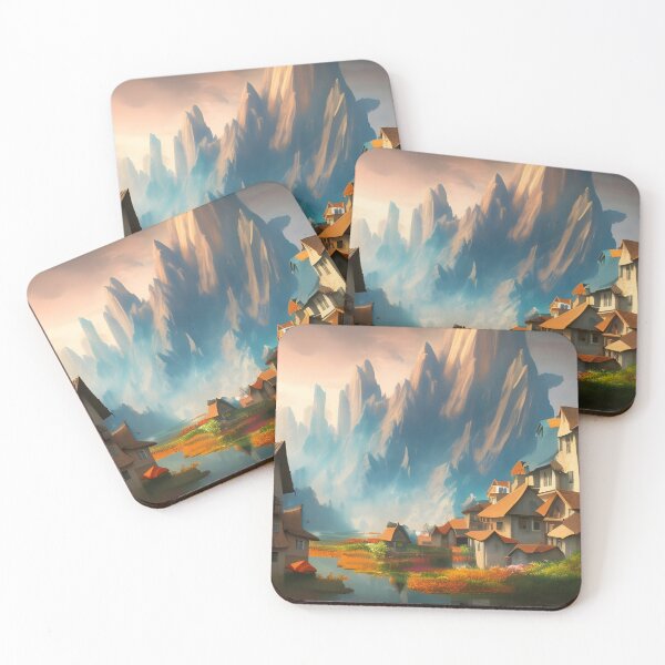 Item preview, Mountain Village designed and sold by SwejdDesign.
