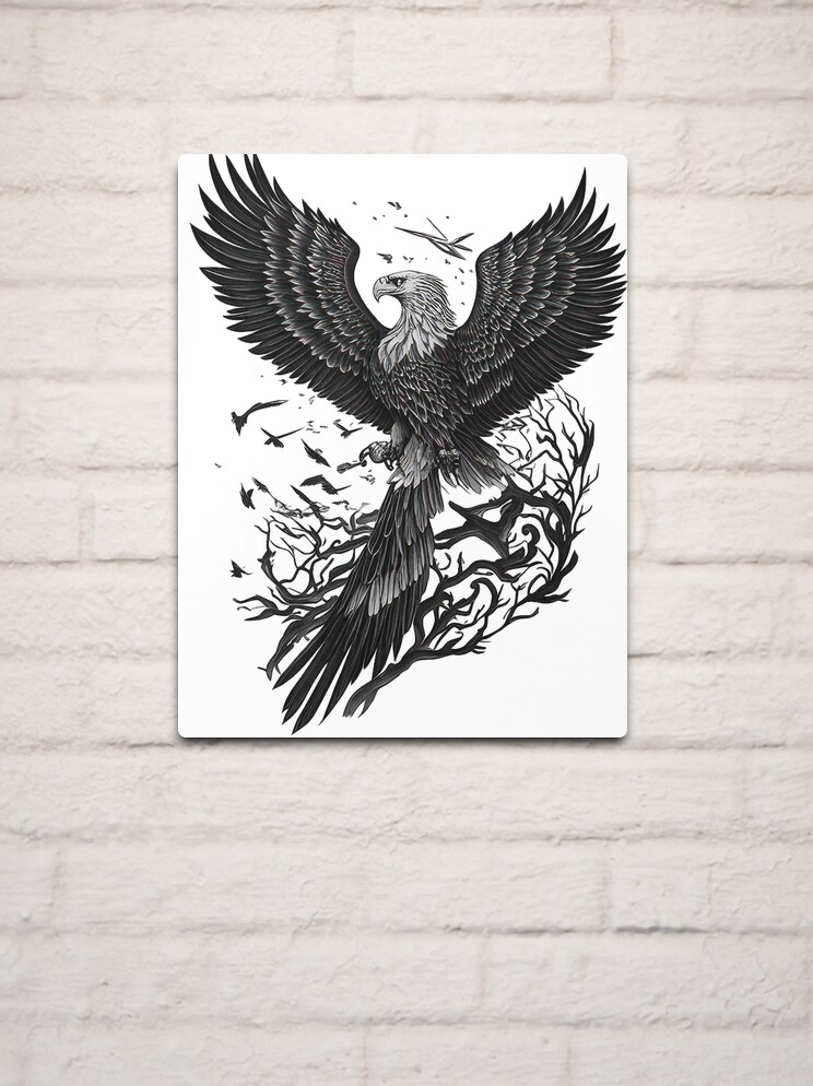 Realistic Eagle Soaring Eagle, Catching Prey, a Symbol of Freedo Stock  Illustration - Illustration of eagle, background: 137404008