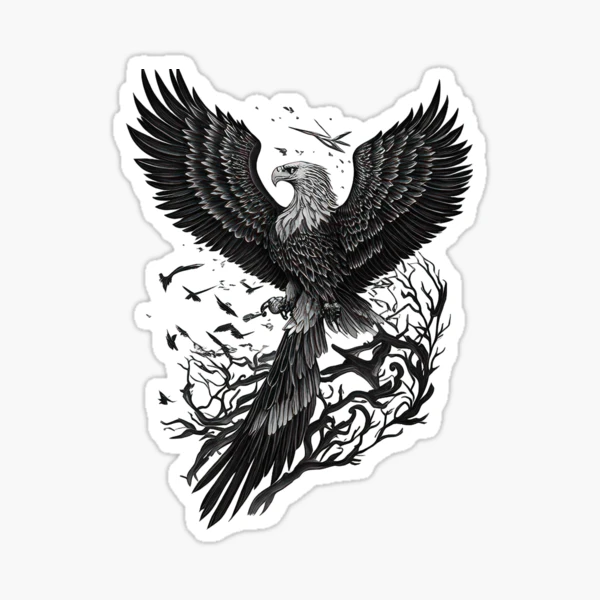 Graphic Eagle - INKOTATTOO