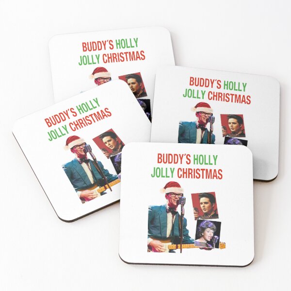 Item preview, Buddy Holly Merry Christmas designed and sold by ShirleyBr99.