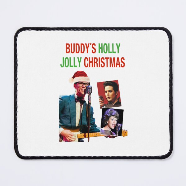 Item preview, Buddy Holly Merry Christmas designed and sold by ShirleyBr99.