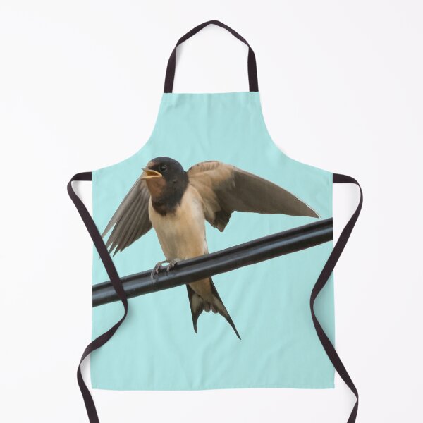Item preview, Swallow On A Wire Wings Outstretched Cut Out designed and sold by taiche.