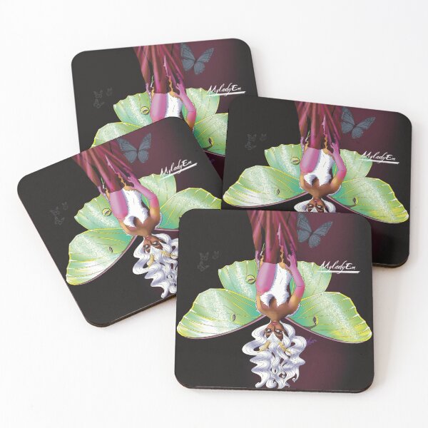 Item preview, Magical Luna Moth Girl (dark) designed and sold by MyladyEm.