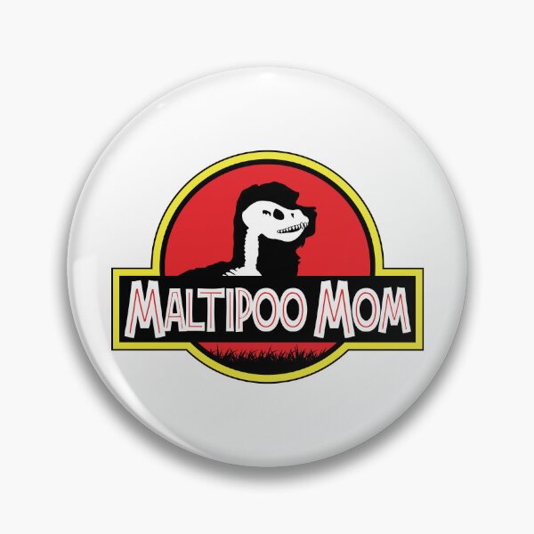Item preview, (For Bright Background) Jurassic Maltipoo Mom designed and sold by More Cute Dogs.