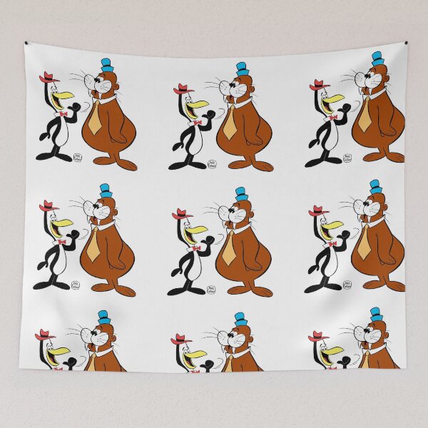 Item preview, Tennessee Tuxedo and Chumley designed and sold by MARKSCARTOONART.