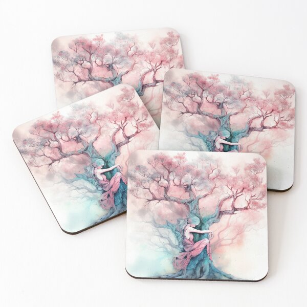 Item preview, Watercolor Magic trees collection artwork #8 designed and sold by LollyShineART.