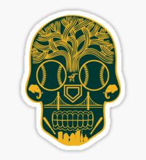 Oakland Sugar Skull Sticker