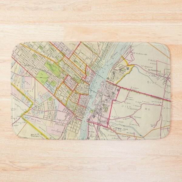 Item preview, Vintage Albany NY Map (1891) designed and sold by BravuraMedia.