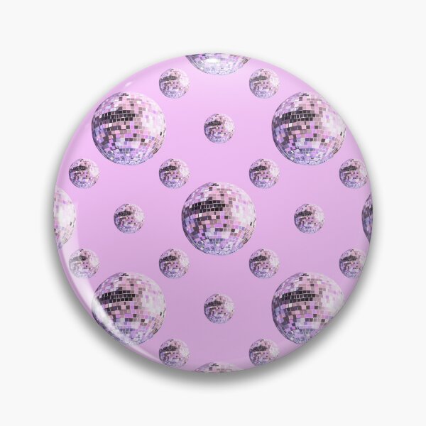 Item preview, Disco ball pattern pastel pink- purple background designed and sold by Studio Lydia  Lovely.