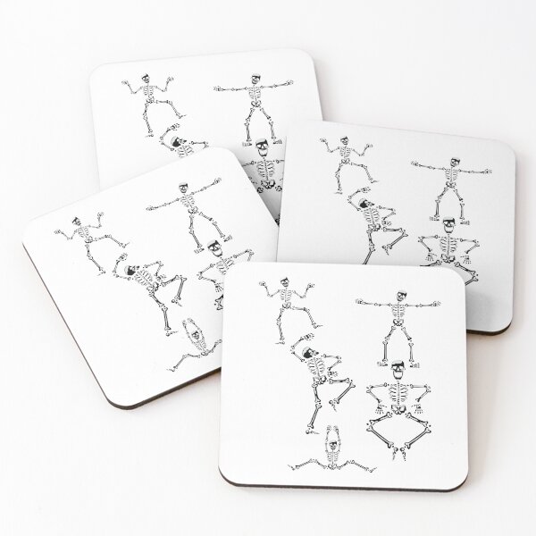 Item preview, Dancing with skeletons designed and sold by Vionarodgers.