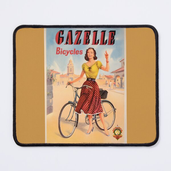 Item preview, Old ad Gazelle bicycle designed and sold by T-shirtJohny.