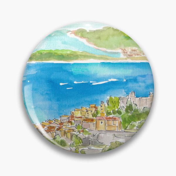 Item preview, French Riviera Coast with Islands and Peninsula and Cote d'Azur Dreams designed and sold by artshop77.