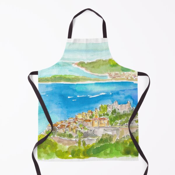 Item preview, French Riviera Coast with Islands and Peninsula and Cote d'Azur Dreams designed and sold by artshop77.