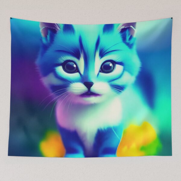 Item preview, Cute Cat Miaw 348 designed and sold by Hyper-Store.
