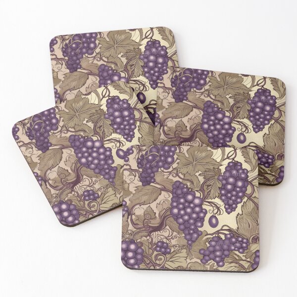 Item preview, Grapes Tile Pattern designed and sold by CreationsByMatt.