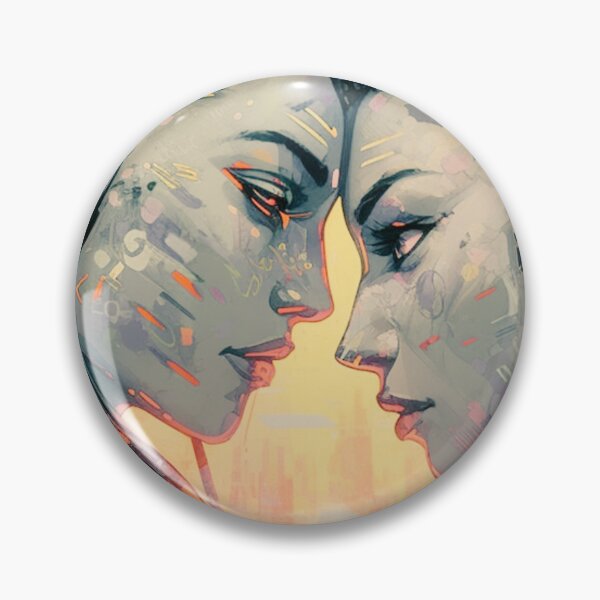 Item preview, Susurros del corazón: arte de portada de cómic de lesbianas Cyberpunk Lovers designed and sold by ArcaneVerses.