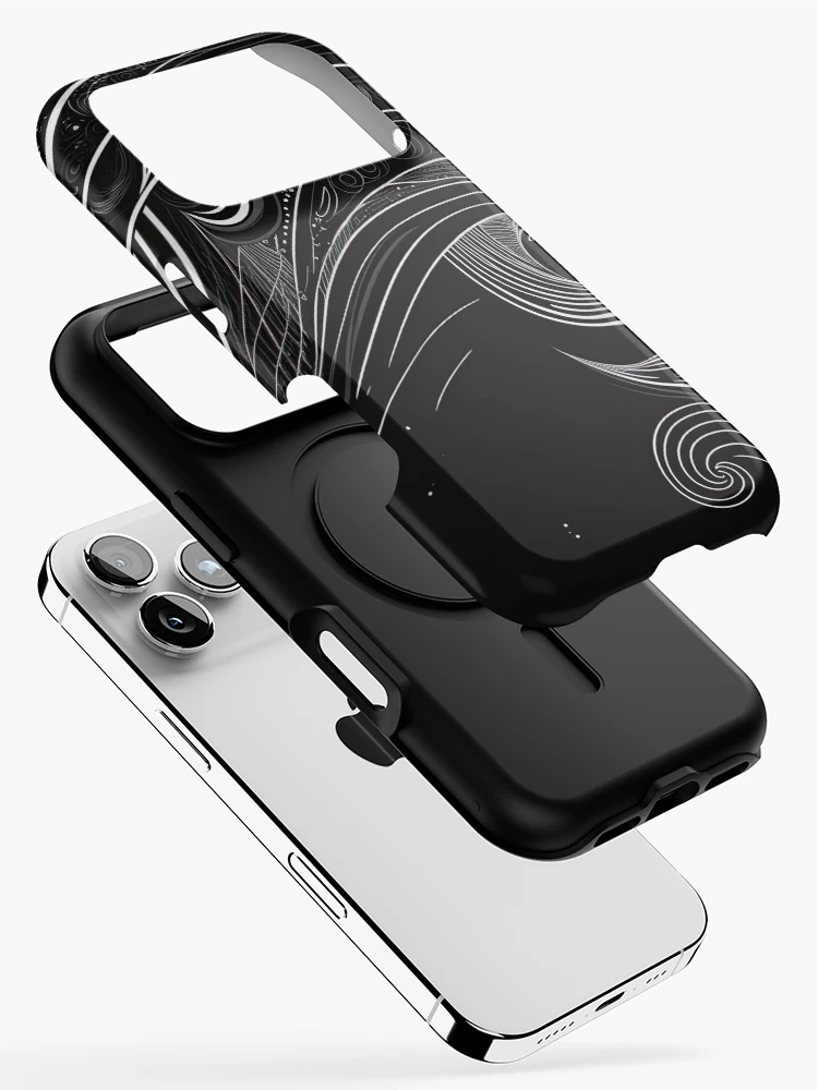 Thumbnail 2 of 4, iPhone Case, Abstract Doodle designed and sold by For-Rosa.