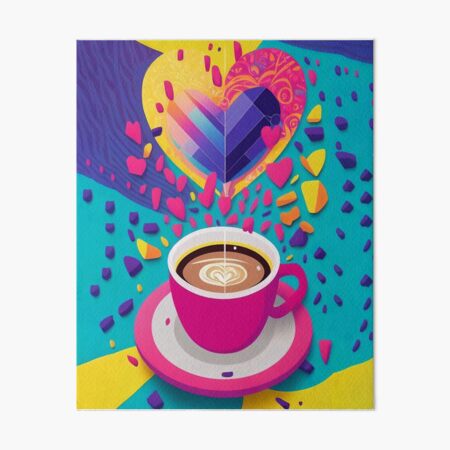 3D Coffee Mugs for Coffee Lovers: The Ultimate Gift for Bean-to-Cup  Enthusiasts Art Board Print for Sale by jemmycool