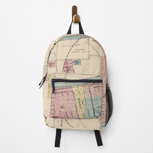 Item preview, Vintage Albany OR Map (1890) designed and sold by BravuraMedia.